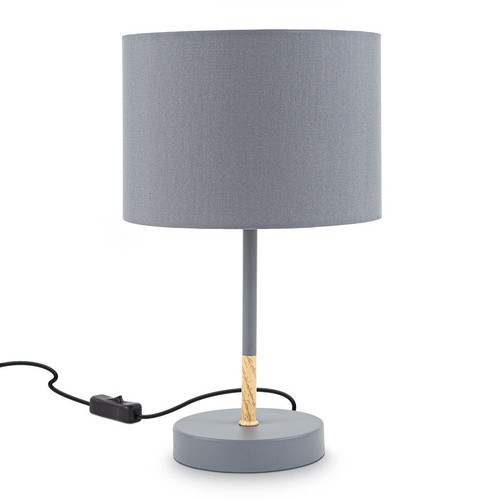 Luce tavolo comodino grigio - luce,