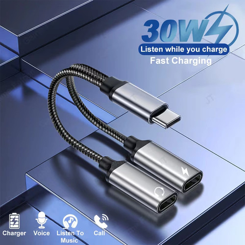 Adattatore usb audio - usb-c, e