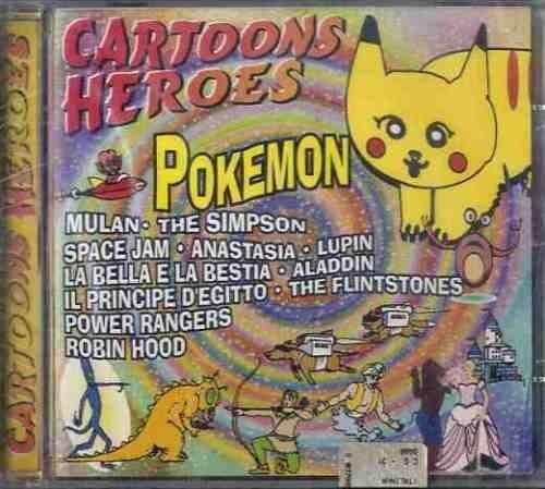 Cartoons heroes cd - heroes, nuovo