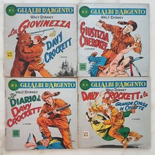 GLI ALBI D'ARGENTO Davy Crockett completa 1/12 - Mondadori 1957 - ottimo++