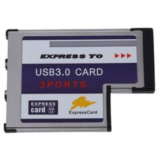 3 Port USB 3.0 Express Card