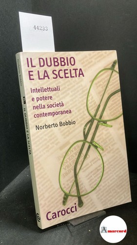 Norberto bobbio dubbio e - bobbio.,