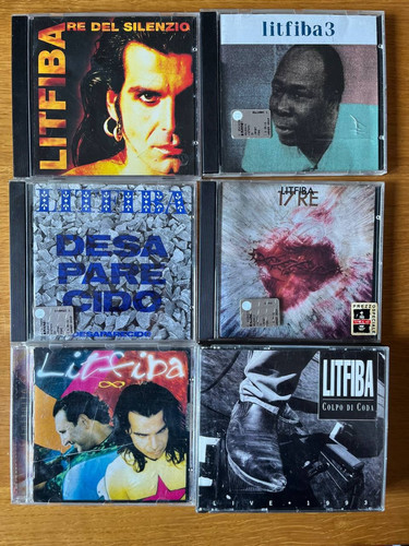 Lotto litfiba album - litfiba,