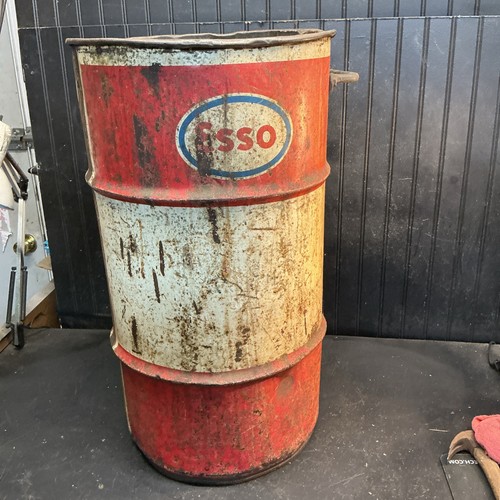 Tamburo olio vintage esso - olio,