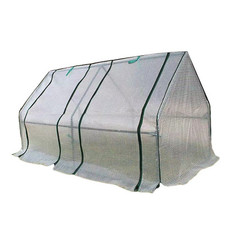 Mini copertura serra impermeabile in PVC PE per letto da giardino rialzato facile da usare