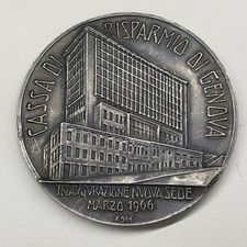 1966 Genova Medaglia Cassa Di