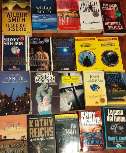 Lotto libri gialli - lotto,