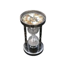 Antica bussola ottone fatta a