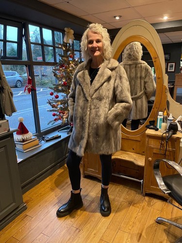 Cappotto pelliccia visone