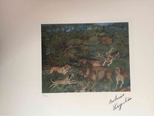 Antonio Ligabue litografia