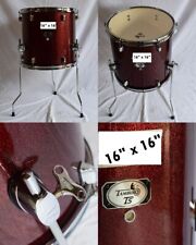 TAMBURO T5 red sparkle timpano