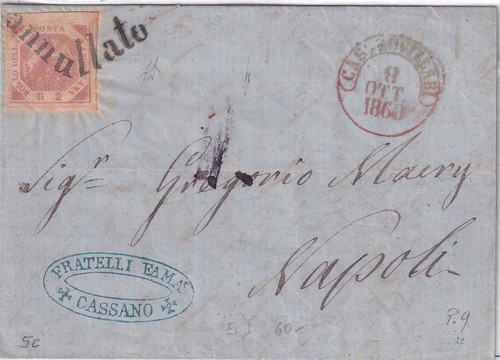 Napoli 1860 annullamenti - napoli,