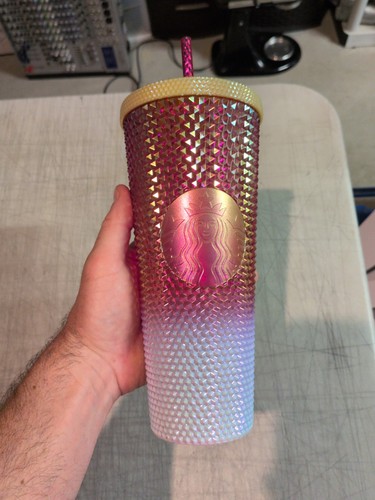 Bicchiere starbucks oro - oro, rosa
