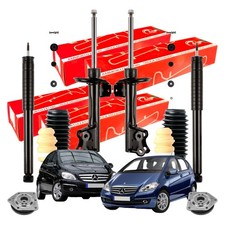 Kit 4 Ammortizzatori Speed Mercedes Classe A W169 + Tamponi + Supporti Anteriori