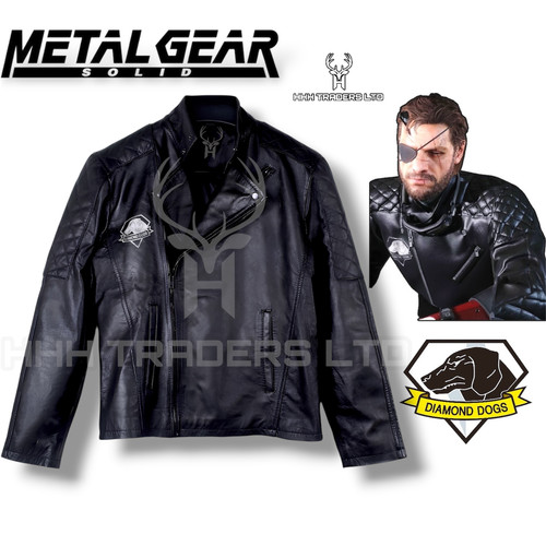 Giacca pelle metal gear - giacca,