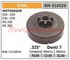 Pignone campana frizione