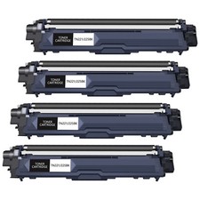 4 pezzi TN221 TN-221 cartuccia toner nero per stampante Brother HL-3140CW HL-3170CDW