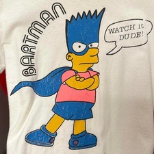 t-shirt Bartman vintage dei