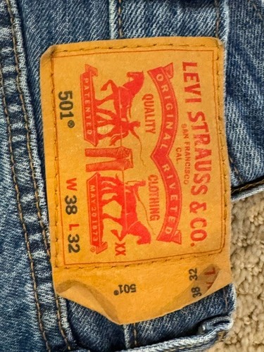 Jeans uomo levi 501 bottoni - 501,
