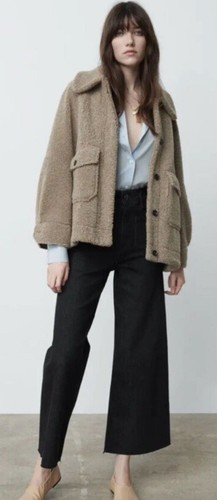 Zara woman new tan teddy - new,