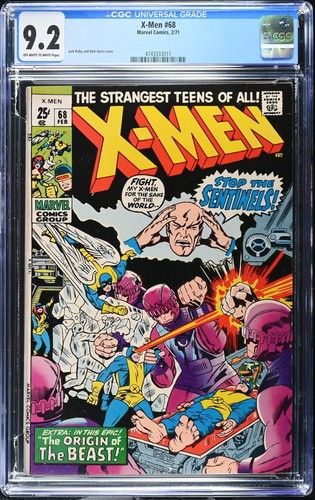 Men cgc 9 2 - (1971), #68