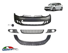 KIT PARAURTI ANTERIORE GRIGLIE CON SEDE FENDI ADATTO A VW GOLF 6 DAL 01/2009-> 5
