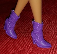 Barbie scarpe bambola viola