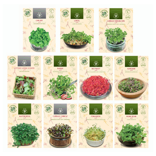 Kit germinazione microgreen - kit,