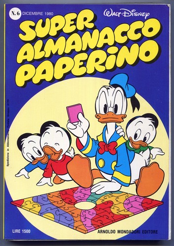 611 super almanacco - super, paperino