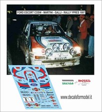 DECALS 1:43 FORD ESCORT GR A