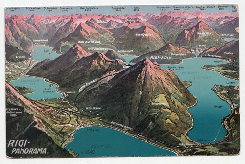 Panorama rigi anno - rigi., 1914