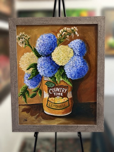 Quadro natura morta floreale