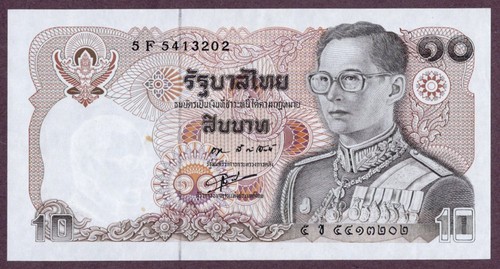 Thailandia baht banconota - 10,