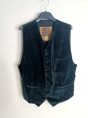 Gilet velluto nero - gilet,