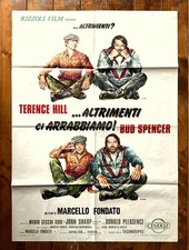 MANIFESTO POSTER AFFICHE CINEMA ALTRIMENTI CI ARRABBIAMO HILL SPENCER CULT FILM