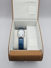 Orologio donna firmato Philip Stein Teslar doppio quadrante cassa argento / con scatola + documenti