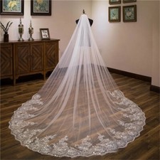 SVENDITA!!! .VELO/VELI DA SPOSA/ABITO DA SPOSA/ 3 METRI/MATRIMONIO/TULLE 