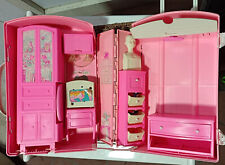 BARBIE PLAYSET VINTAGE VALIGETTA TROLLEY MATTEL 1995 CON ACCESSORI