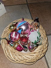 Palle di Natale in vetro soffiato anni 60 Lotto 2