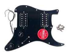 Originale Fender Squier HH LOADED PICKGUARD Fat Strat Humbucker Pickup Set con VITE
