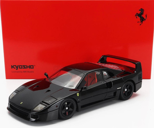 Ferrari f40 1987 black diecast - 1987,