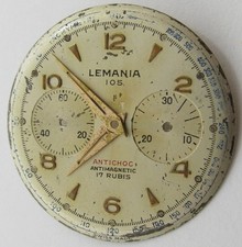 Lemania 1225 1270 watch - 1225,