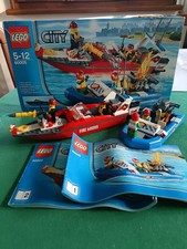 Lego 60005 - Motoscafo Anti-incendio - 2013 - Set Completo+Istruzioni+Scatola