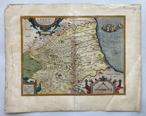 Abraham ortelius carte des - :,