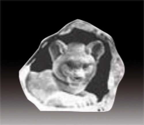 Scultura cristallo inciso - scultura,