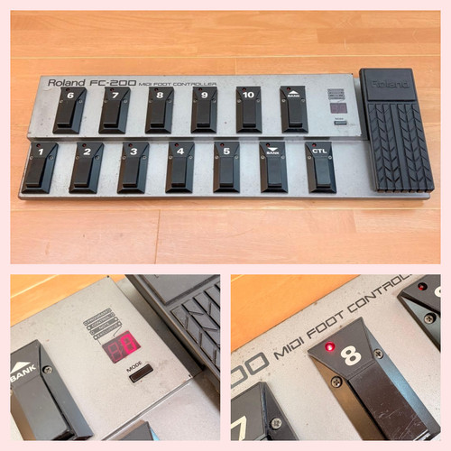 Roland 200 midi foot - roland,