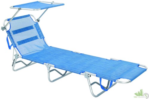 Lettino spiaggia pieghevole - lettino,