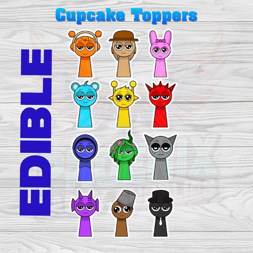 X12 topper per cupcake - x12,