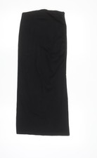 Gonna donna ZARA nera midi a