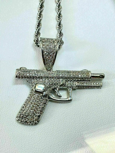 Ciondolo uomo pistola